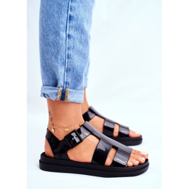 Sandales en caoutchouc parfumées pour femmes ZAXY Noir FF285024 le noir 5