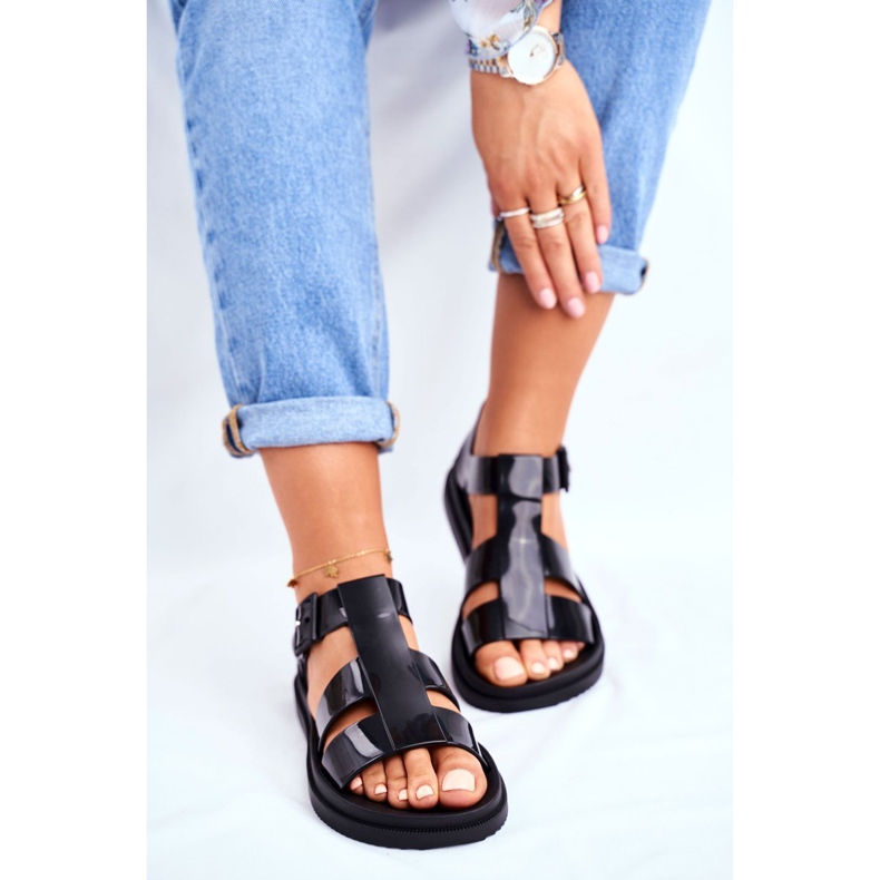 Sandales en caoutchouc parfumées pour femmes ZAXY Noir FF285024 le noir 1