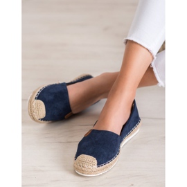 SHELOVET Espadrilles Classiques bleu 4