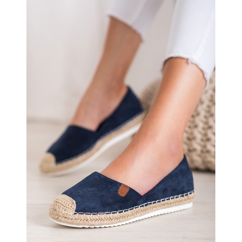 SHELOVET Espadrilles Classiques bleu 1