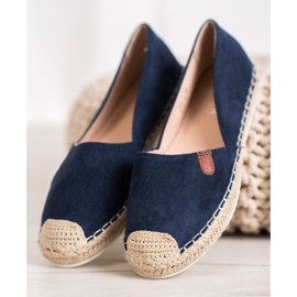 SHELOVET Espadrilles Classiques bleu 2
