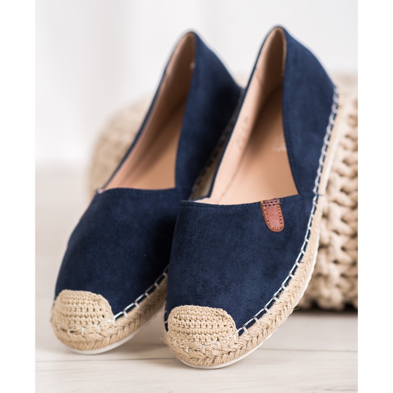 SHELOVET Espadrilles Classiques bleu 2