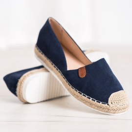 SHELOVET Espadrilles Classiques bleu 3
