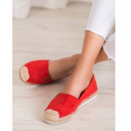 SHELOVET Espadrilles Classiques rouge 4