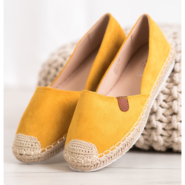 SHELOVET Espadrilles Classiques jaune 2