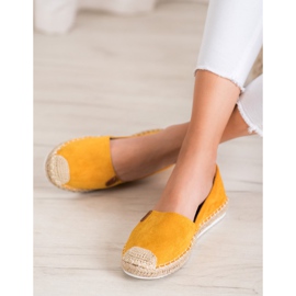 SHELOVET Espadrilles Classiques jaune 4