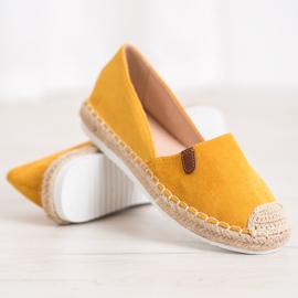 SHELOVET Espadrilles Classiques jaune 3