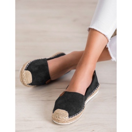 SHELOVET Espadrilles Classiques le noir 4