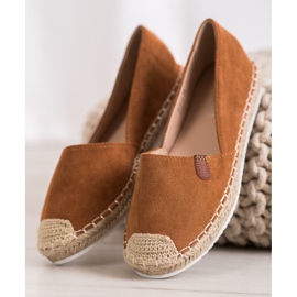 SHELOVET Espadrilles Classiques brun 4