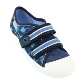 Chaussures enfant Befado 672X066 bleu marine bleu 2