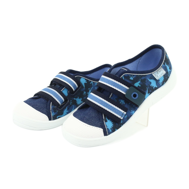 Chaussures enfant Befado 672X066 bleu marin bleu 4