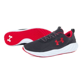 Chaussures de course Under Armour Charged Will Nm M 3023077-101 noir rouge gris 6