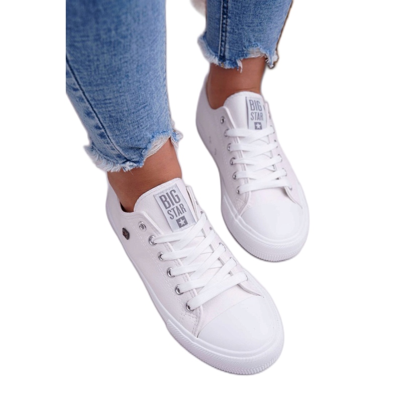 Baskets Femme Big Star Blanc V274869 blanche 3 Baskets Femme Big Star Blanc V274869 blanche 3