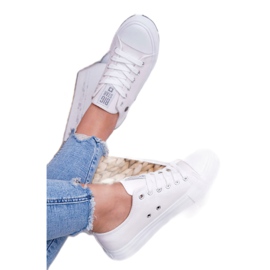 Baskets Femme Big Star Blanc V274869 blanche 4 Baskets Femme Big Star Blanc V274869 blanche 4