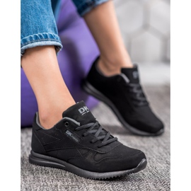 DK Chaussures de sport noires claires 1
