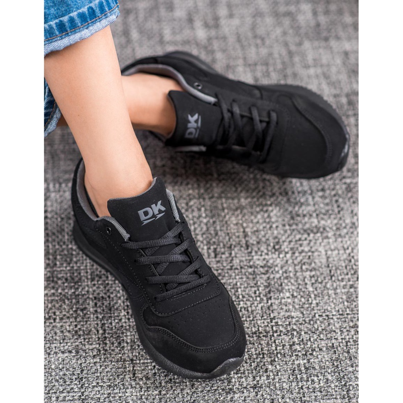 DK Chaussures de sport noires claires 2