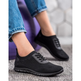 Camo Chaussures de sport noires 1