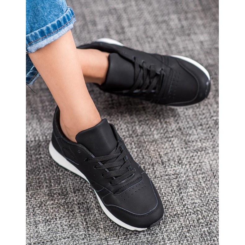 Camo Chaussures de sport noires classiques 1
