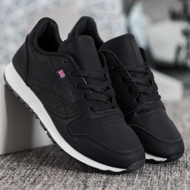 Camo Chaussures de sport noires classiques 2