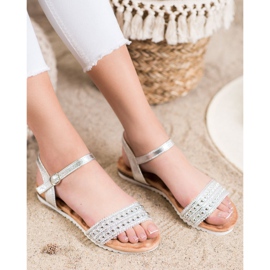 Emaks Sandales confortables pour femmes gris 1