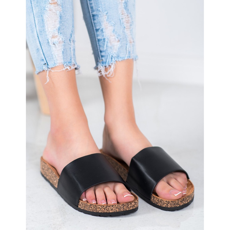 SDS Pantoufles Classiques le noir 2