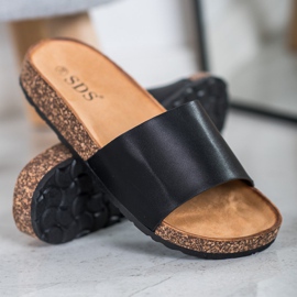 SDS Pantoufles Classiques le noir 3