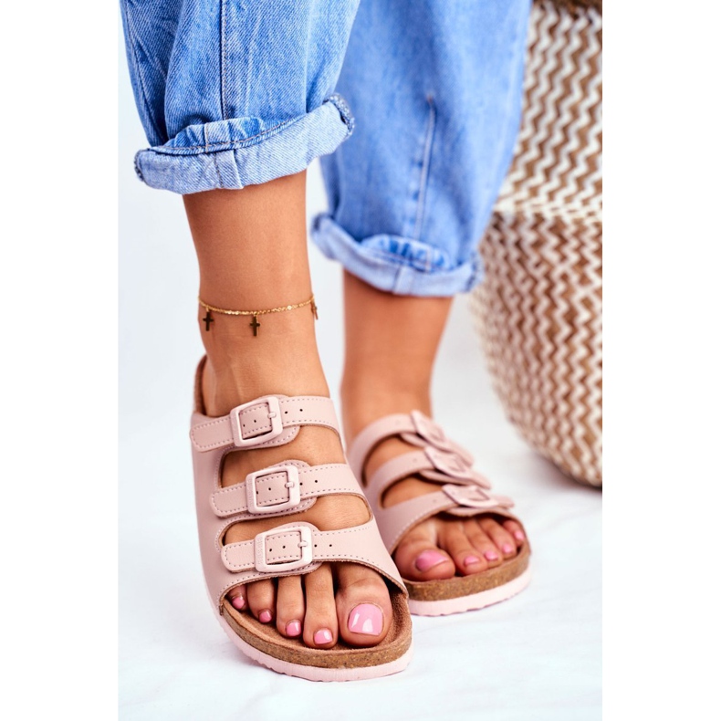 Chaussons Femme Big Star Rose Poudré FF274627 1