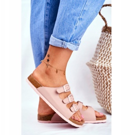 Chaussons Femme Big Star Rose Poudré FF274627 2