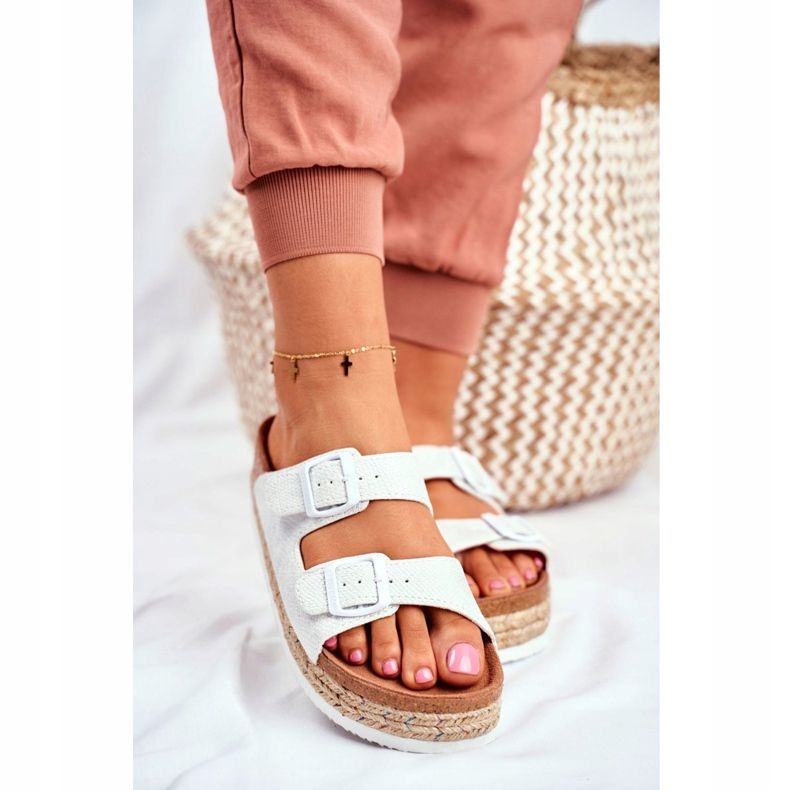 Chaussons Femme Big Star Blanc FF274665 blanche 2