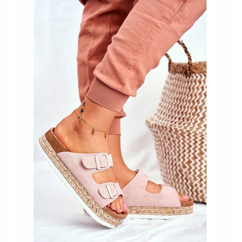 Chaussons Femme Big Star Rose FF274669 2