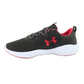 Chaussures de course Under Armour Charged Will Nm M 3023077-101 noir rouge gris 1