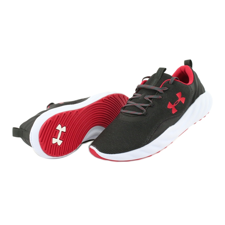 Chaussures de course Under Armour Charged Will Nm M 3023077-101 noir rouge gris 3