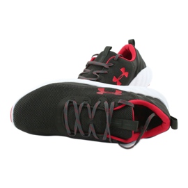 Chaussures de course Under Armour Charged Will Nm M 3023077-101 le noir rouge gris 4