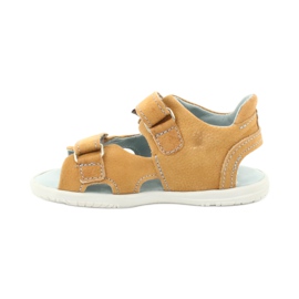 Sandales Velcro Mazurek 314 camel multicolore jaune 1