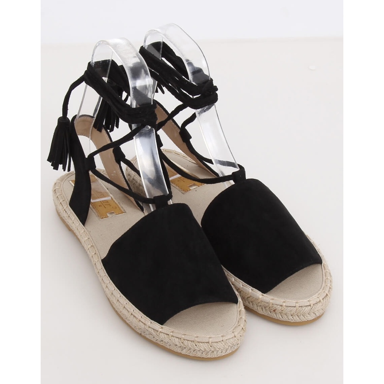 Espadrilles noires pour femmes BB25 Noir le noir 2