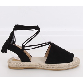 Espadrilles noires pour femmes BB25 Noir le noir 1