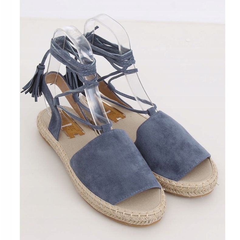 Espadrilles femme bleues BB25 Bleu 1