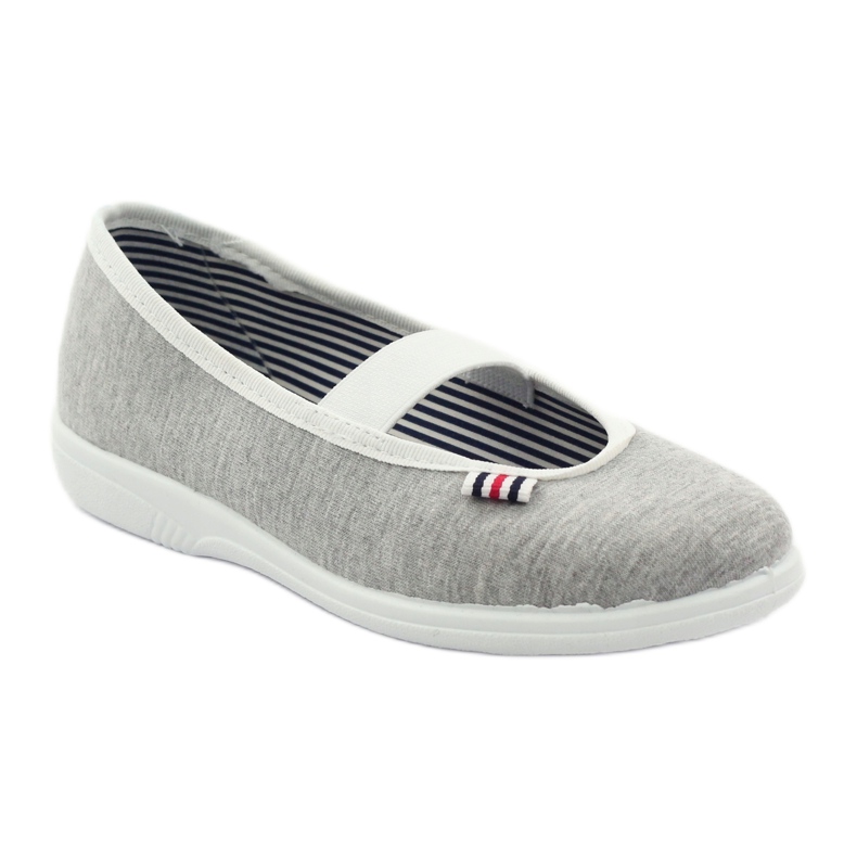 Chaussures enfant Befado 274X012 blanc gris 2