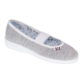 Chaussures enfant Befado 274X012 blanc gris 1