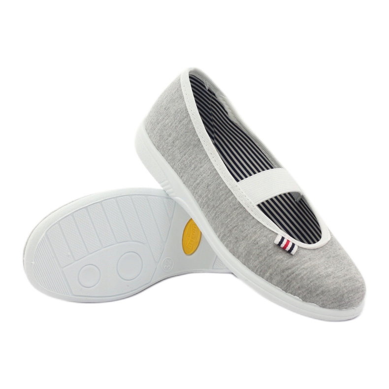 Chaussures enfant Befado 274X012 blanc gris 4