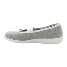 Chaussures enfant Befado 274X012 blanc gris 3