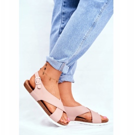 Sandales Femme Big Star Rose Poudré FF274624 2 Sandales Femme Big Star Rose Poudré FF274624 2