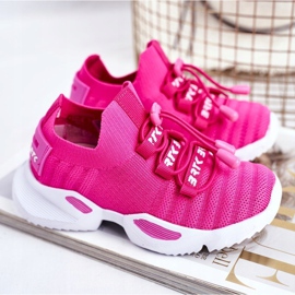 Bartek S.A. Chaussures de sport pour enfants Bartek Fuchsia T-75203 / 65A rose 1