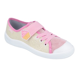 Chaussures pour enfants Befado 251Y141 rose jaune 1