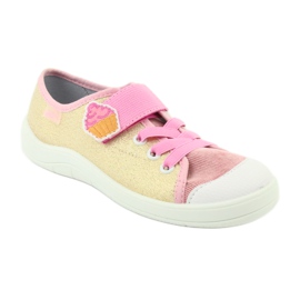 Chaussures pour enfants Befado 251Y141 rose jaune 2 Chaussures pour enfants Befado 251Y141 rose jaune 2