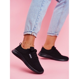 EVE Chaussures de sport légères pour femmes noires Faster le noir 2