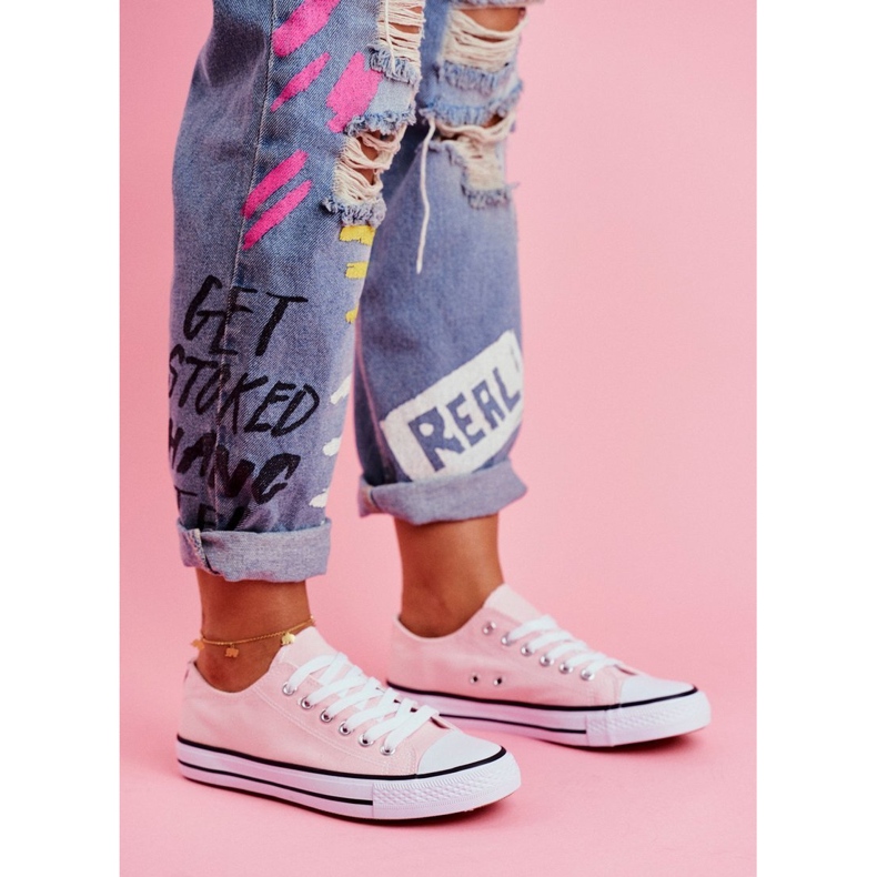 PS1 Baskets Omerta roses classiques pour femmes 1 PS1 Baskets Omerta roses classiques pour femmes 1