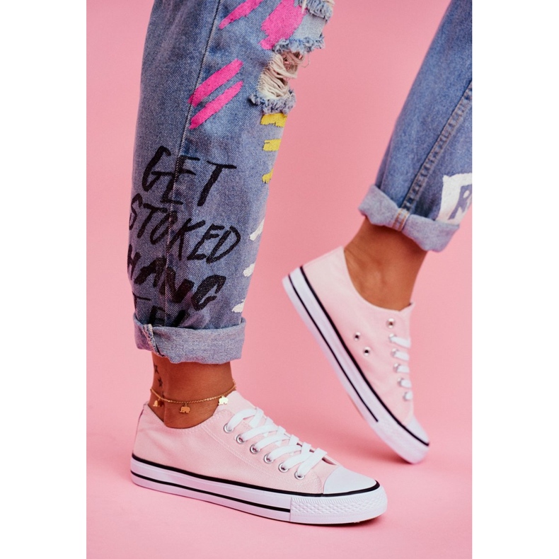 PS1 Baskets Omerta roses classiques pour femmes 2 PS1 Baskets Omerta roses classiques pour femmes 2