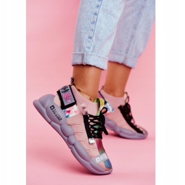 Chaussures de sport pour femmes Big Star de Daniel Lopez FF274A581 rose multicolore 2 Chaussures de sport pour femmes Big Star de Daniel Lopez FF274A581 rose multicolore 2