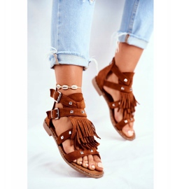 Sandales Boho Camel Balms pour femmes brun 2